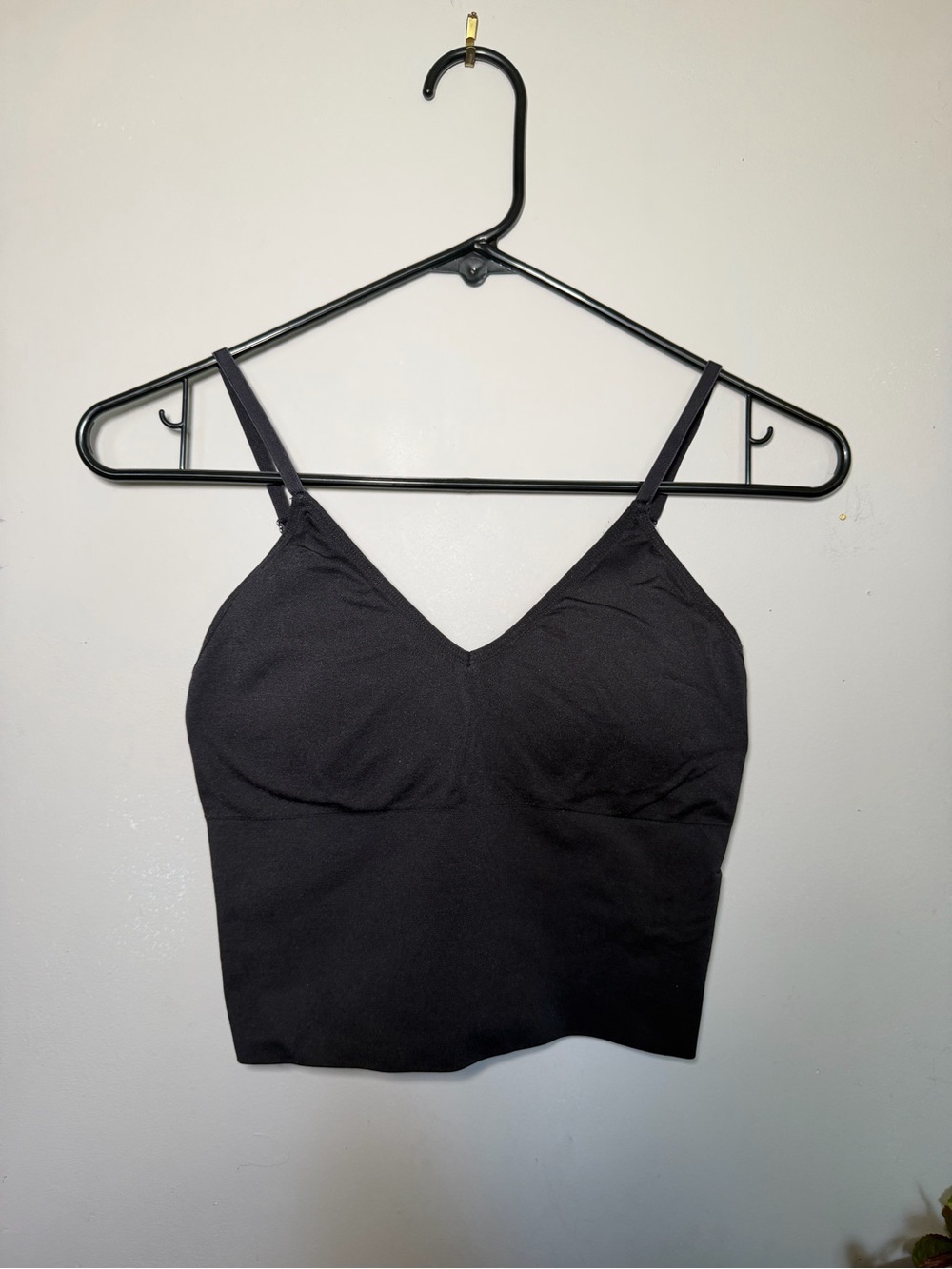 Streetwear Society Black Seamless Longline Bralette